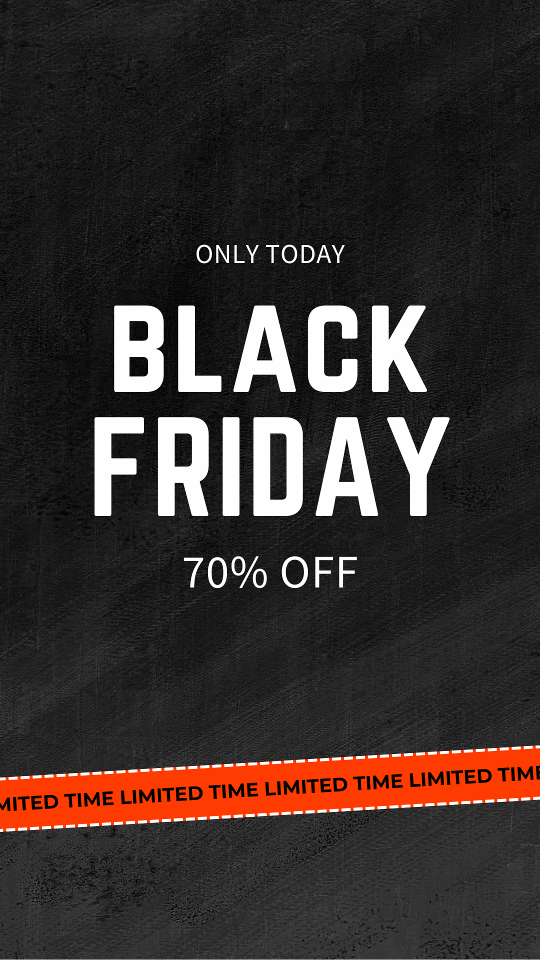 Black Friday: Up to 70%