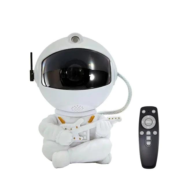 Galactic Voyager Astronaut Star Projector Night Light - MadeForMaison